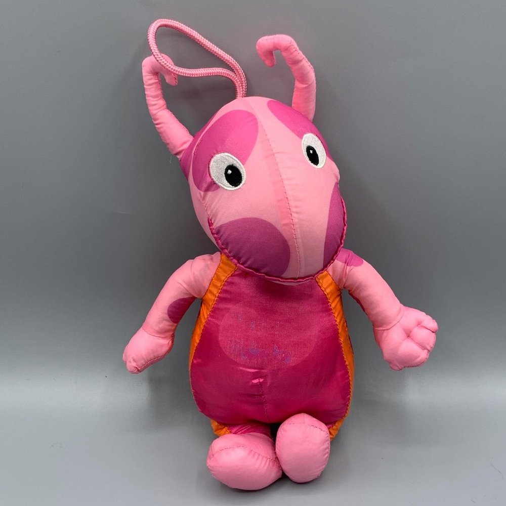 Backyardigans Uniqua 10” Nylon Parachute Plush Toy